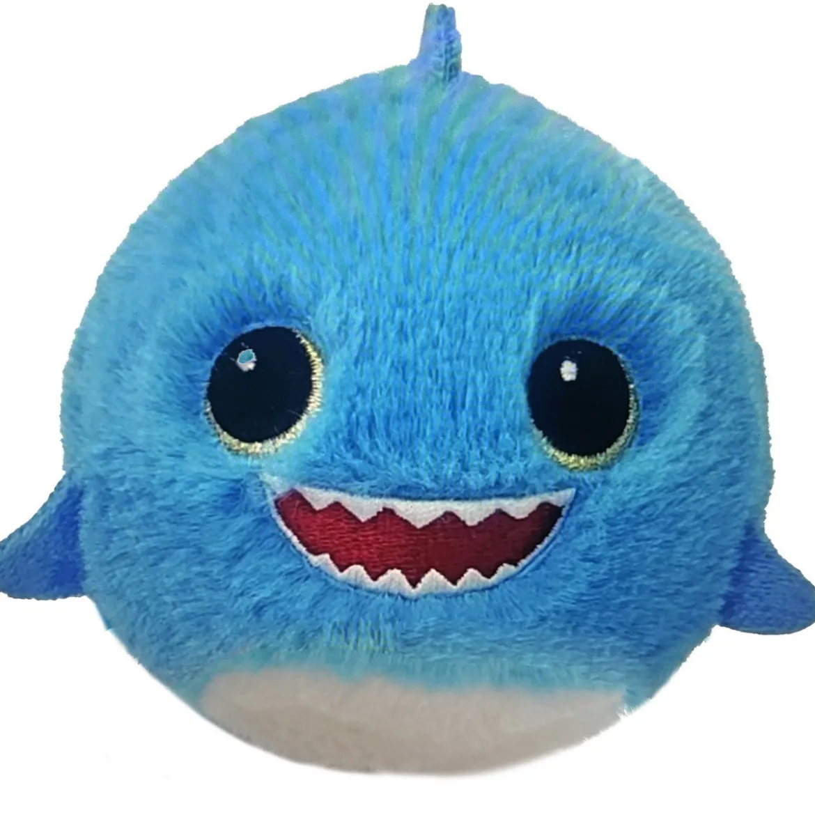 Beanie Bouncers Fins Shark – snälla och studsiga hajen Fins! Ø7,5 cm