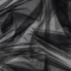 Brudtyll 280 cm x 1 m svart