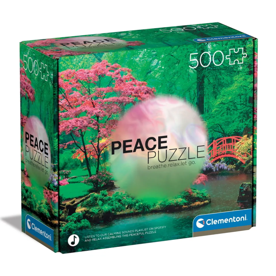 Clementoni pussel Peace Puzzle – Peaceful Wind 500 bitar, 49×36 cm