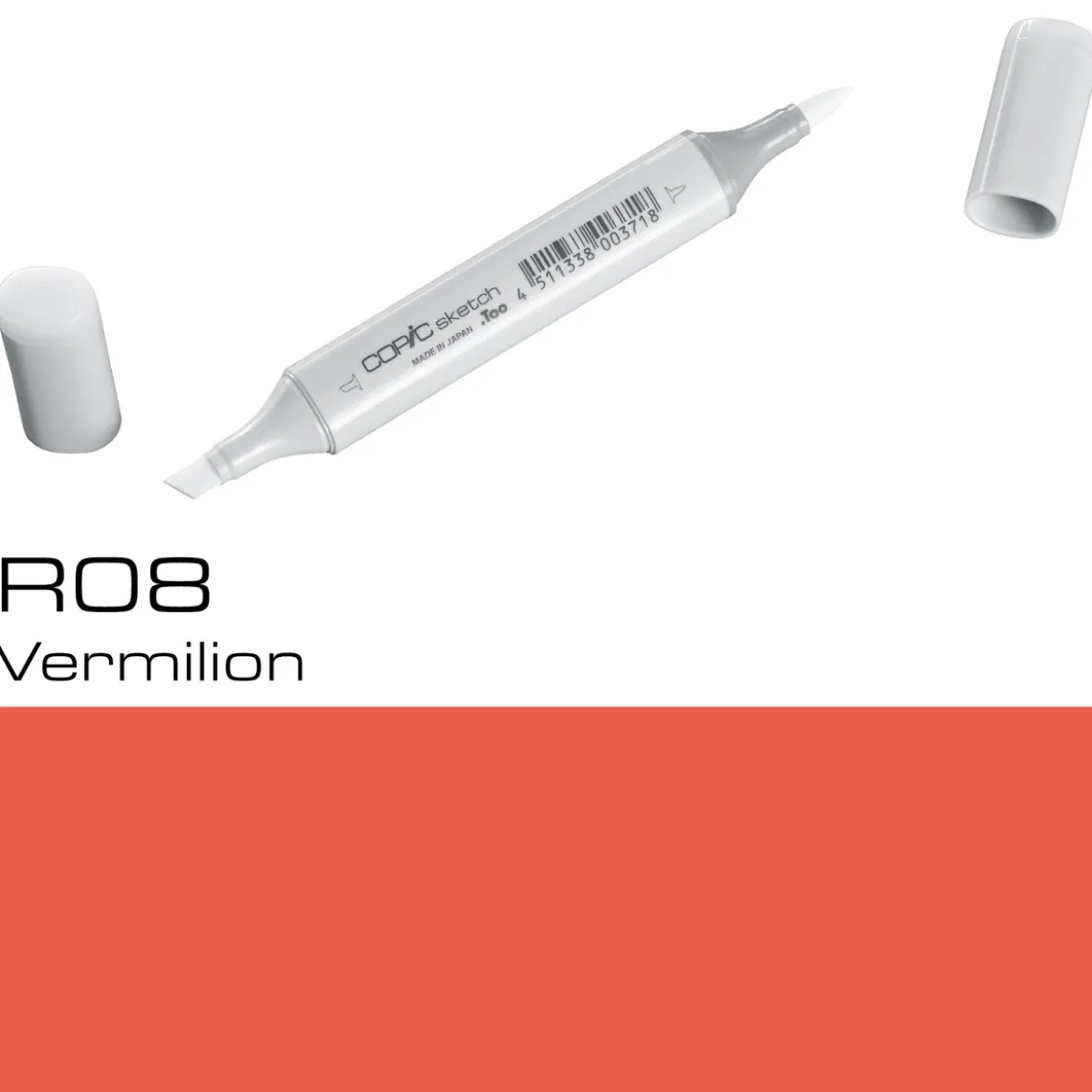 Copic Sketch R08 Vermilion