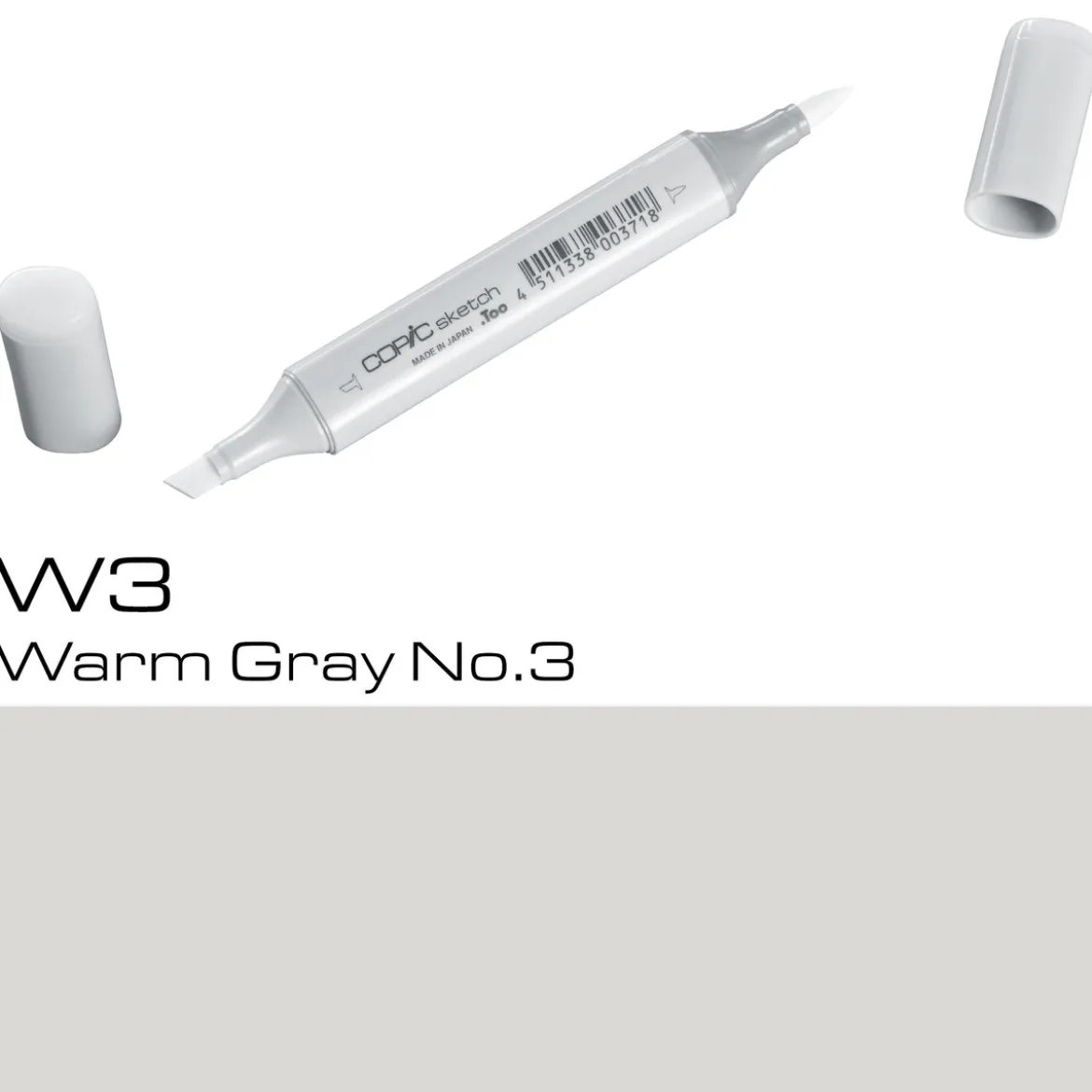Copic Sketch W4 Warm Gray