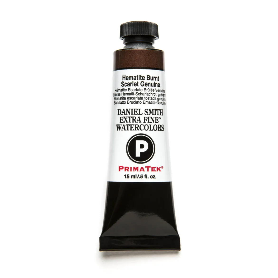 Daniel Smith akvarellfärg 15 ml Hematite Burnt Scarlet Genuine