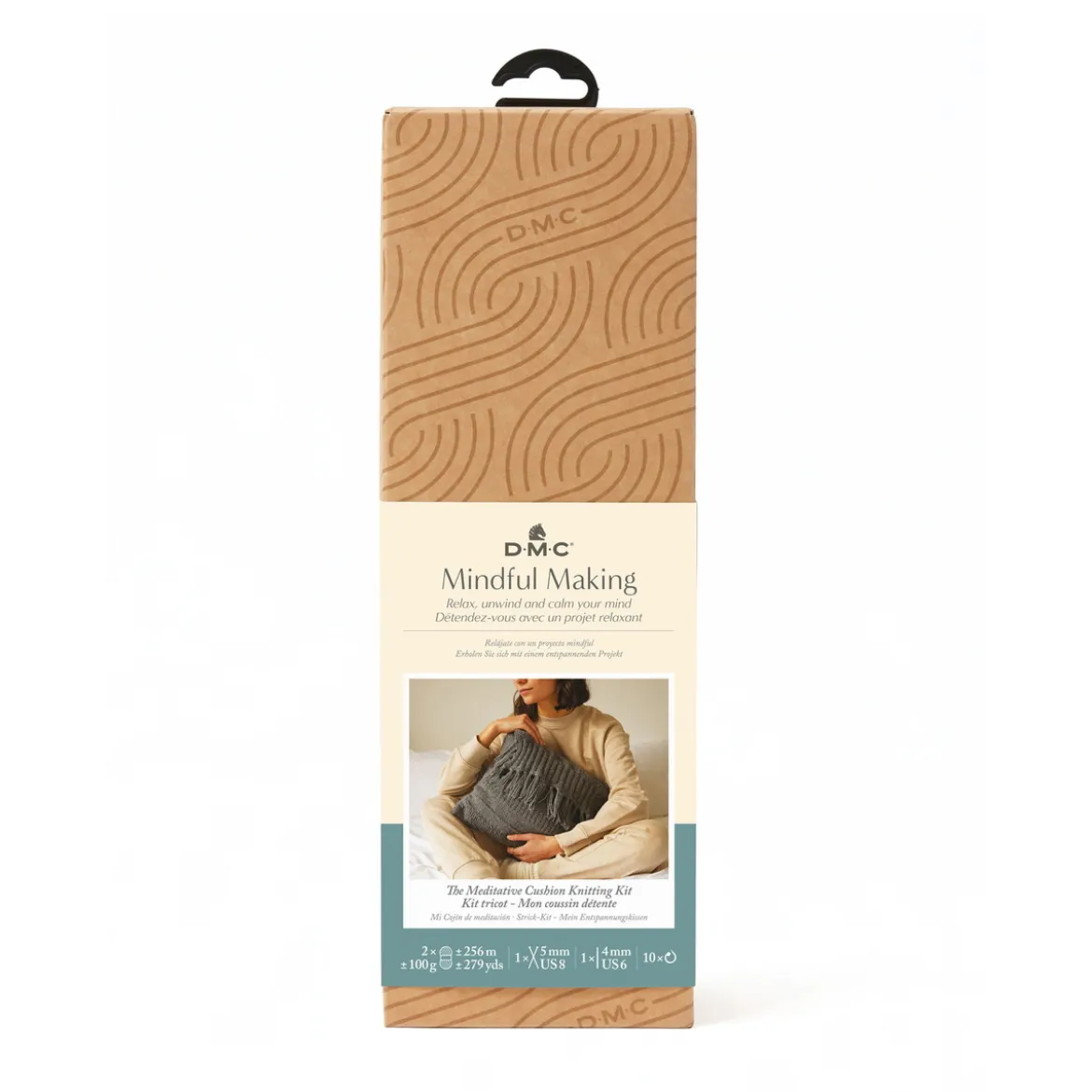 DMC Mindful making kit – skapa ett fint fodral till en kudde