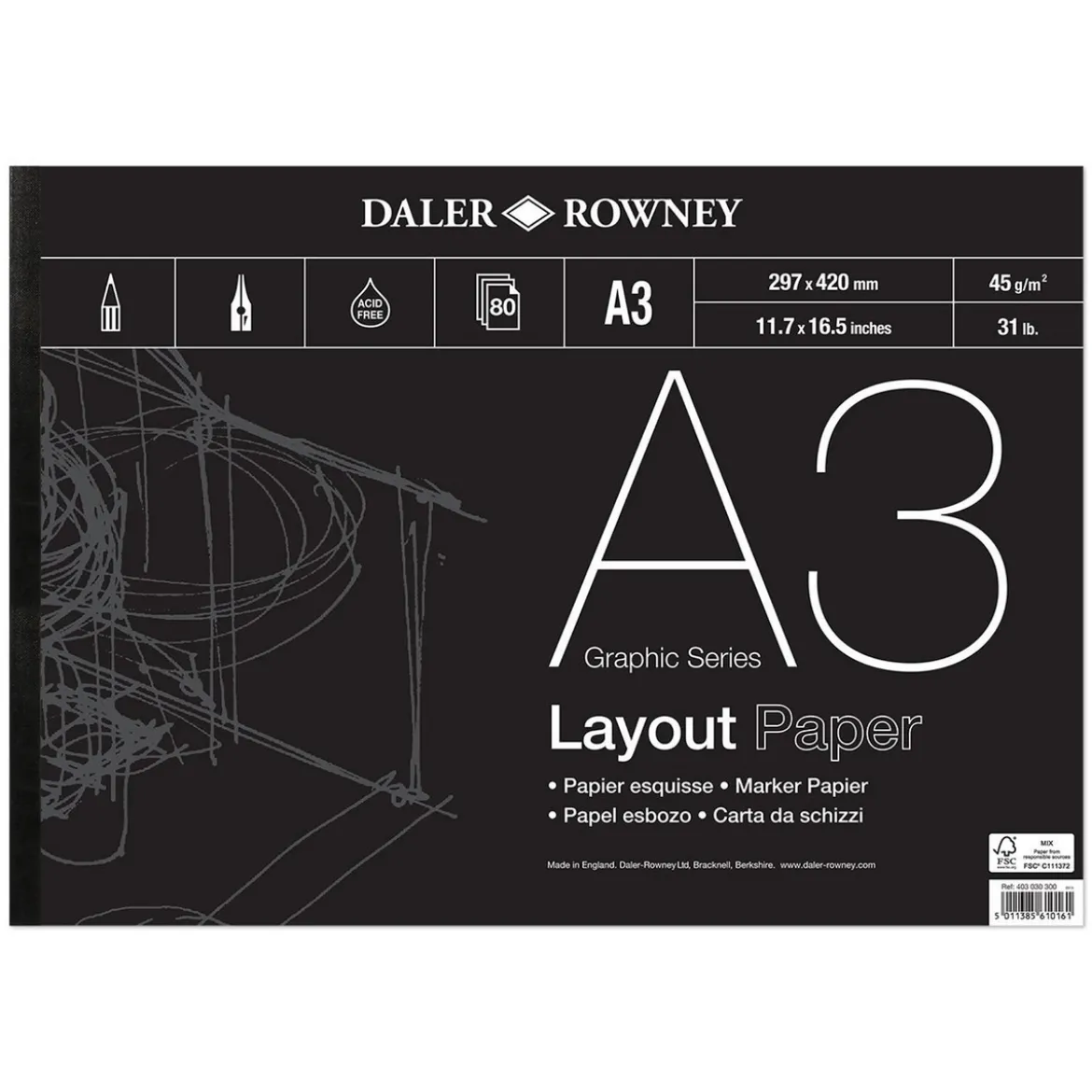 DR Layoutblock 45g A3