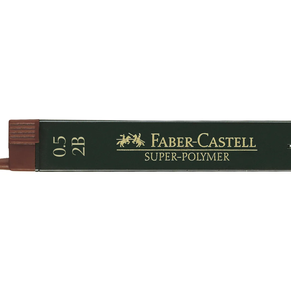 Faber-Castell blyertsstift refill – 0,35 mm H. Innehåller 12 stift.