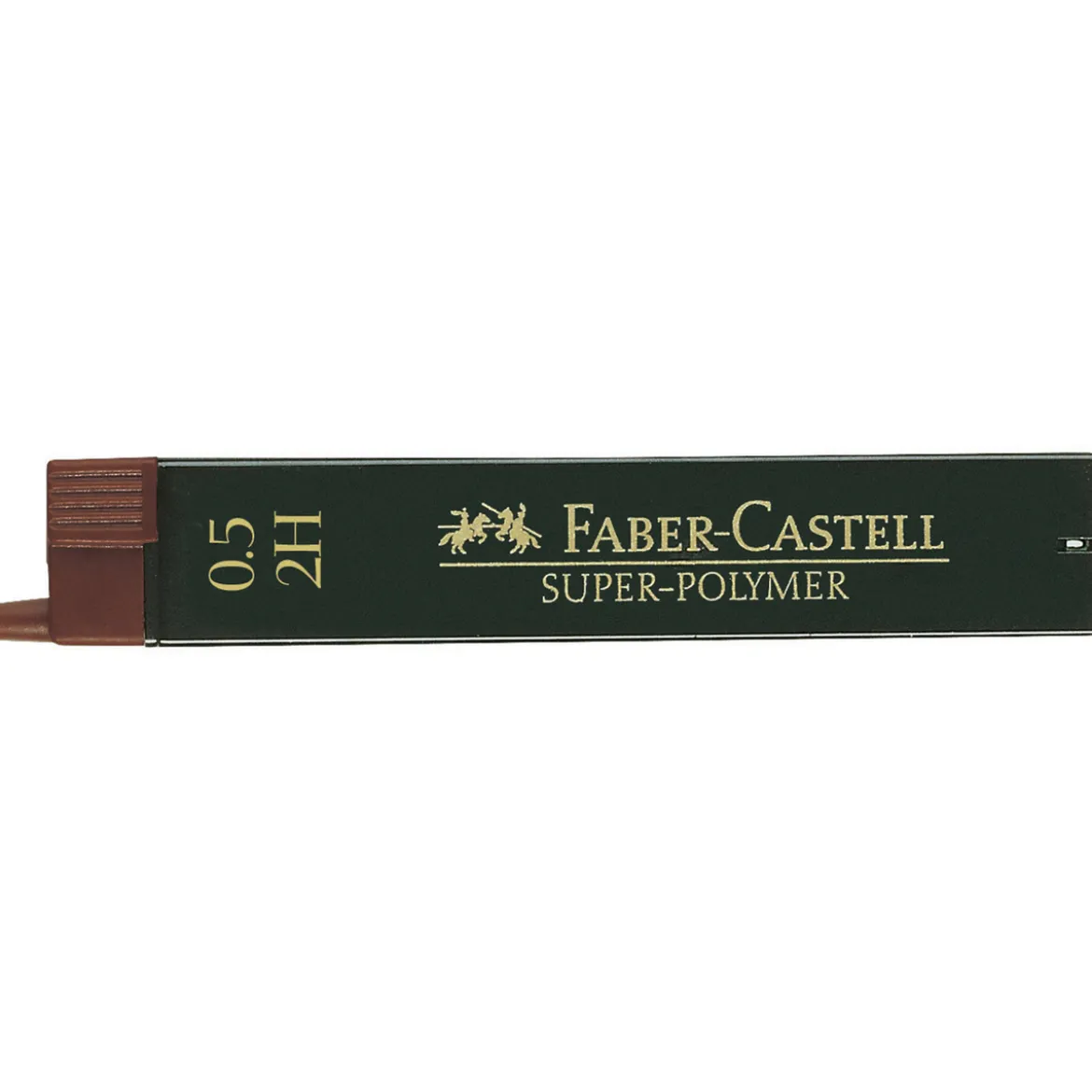 Faber-Castell blyertsstift refill – 0,5 mm B. Innehåller 12 stift.