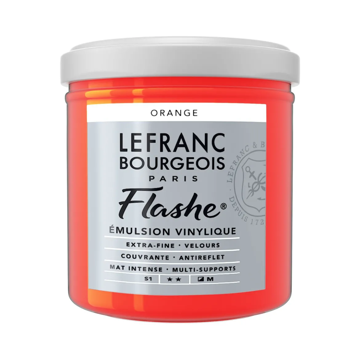 Flashe vinylfärg 125 ml Japanese Orange 476