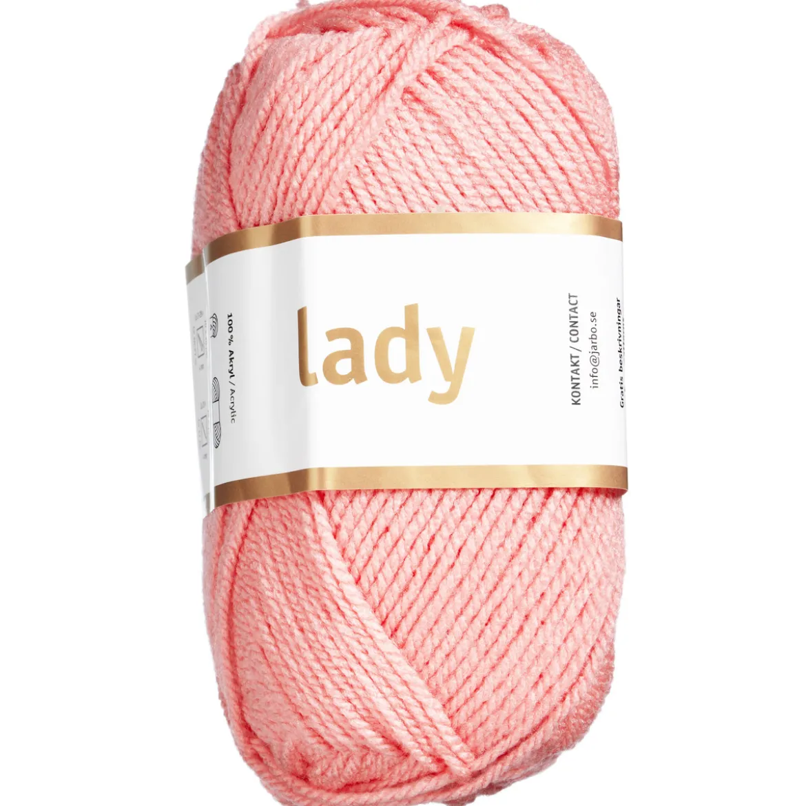 Garn Järbo Lady 50g rosa – 44217 Soft pink