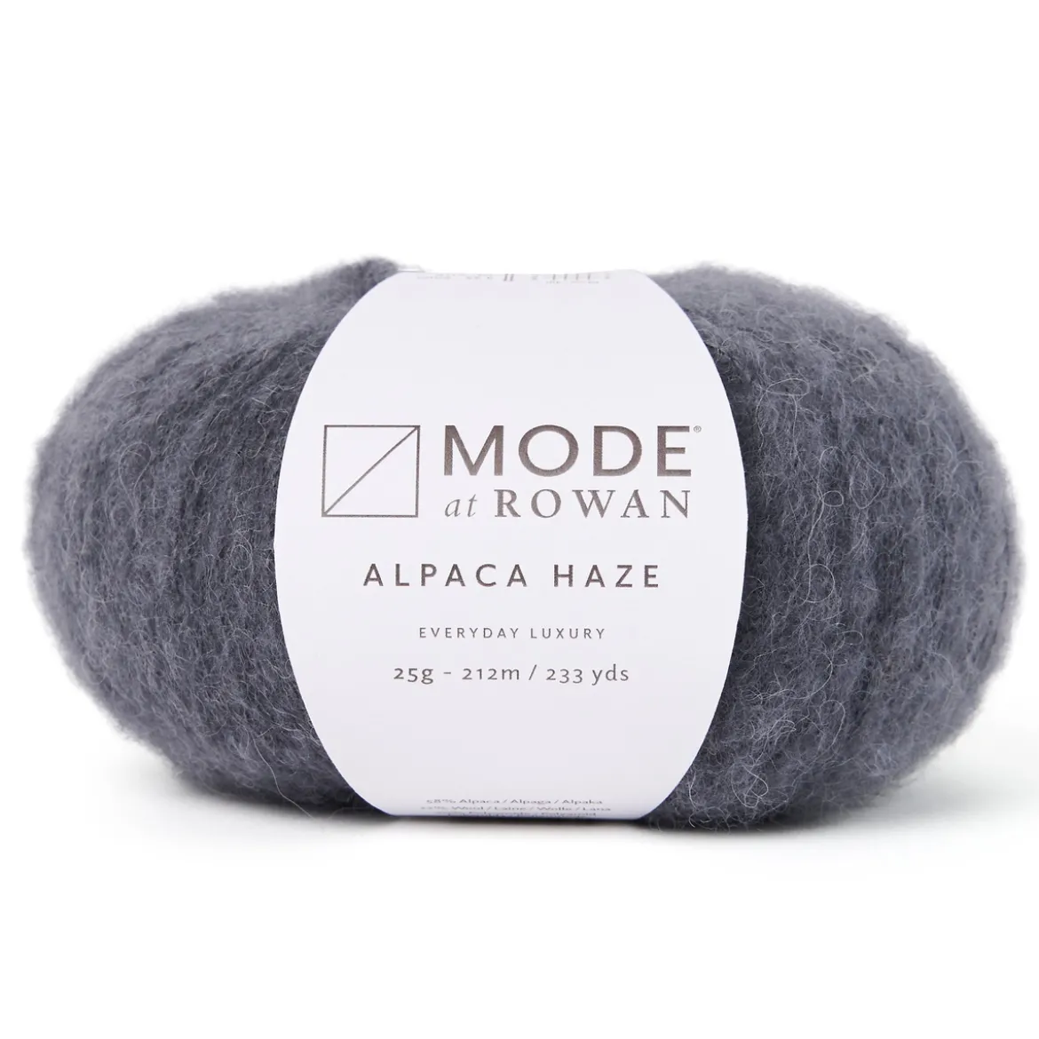 Garn Mode at Rowan Alpaca Haze 25g – Navy 011