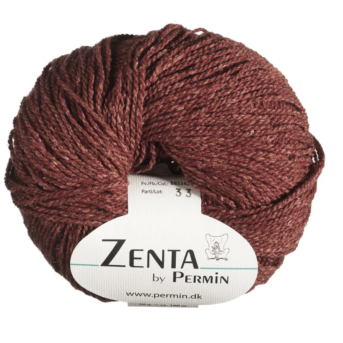 Garn Zenta 50g rost