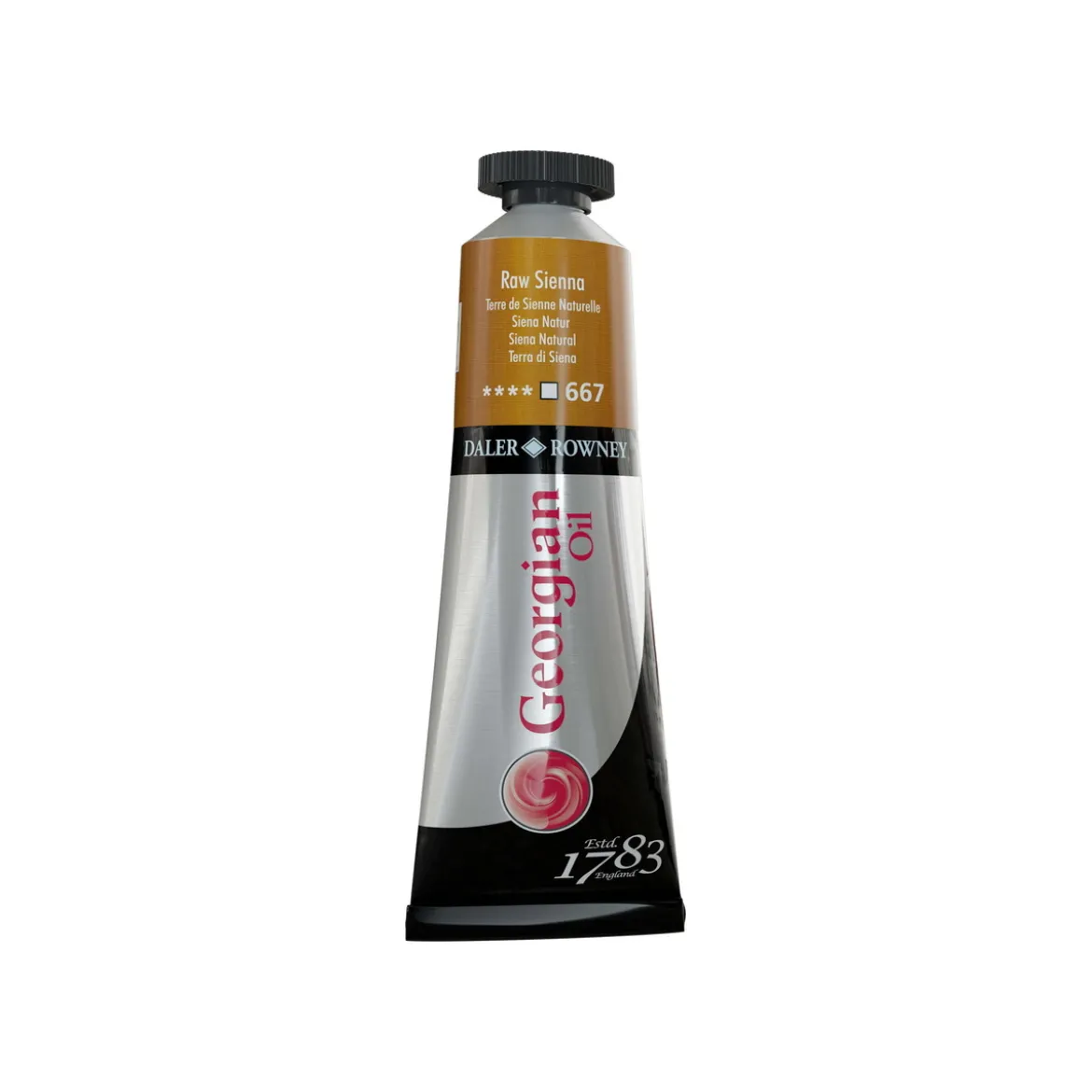 Georgian Oil Colour oljefärg 38 ml Raw Sienna 667
