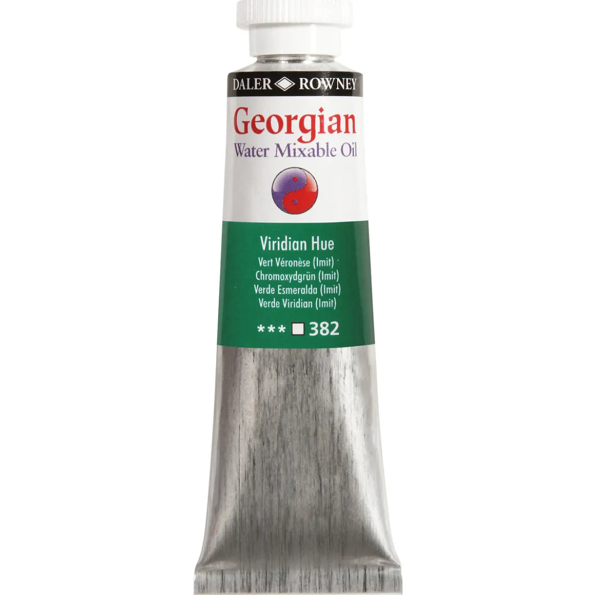 Georgian Water Mixable Oil Colour, vattenlöslig oljefärg 37 ml Raw Umber 247