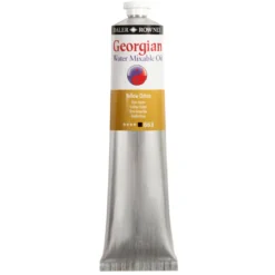 Georgian Water Mixable Oil Colour, vattenlöslig oljefärg 200 ml Yellow Ochre 663