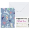 Kortkit A5 (105×148 mm) med kuvert & stickers – Citron