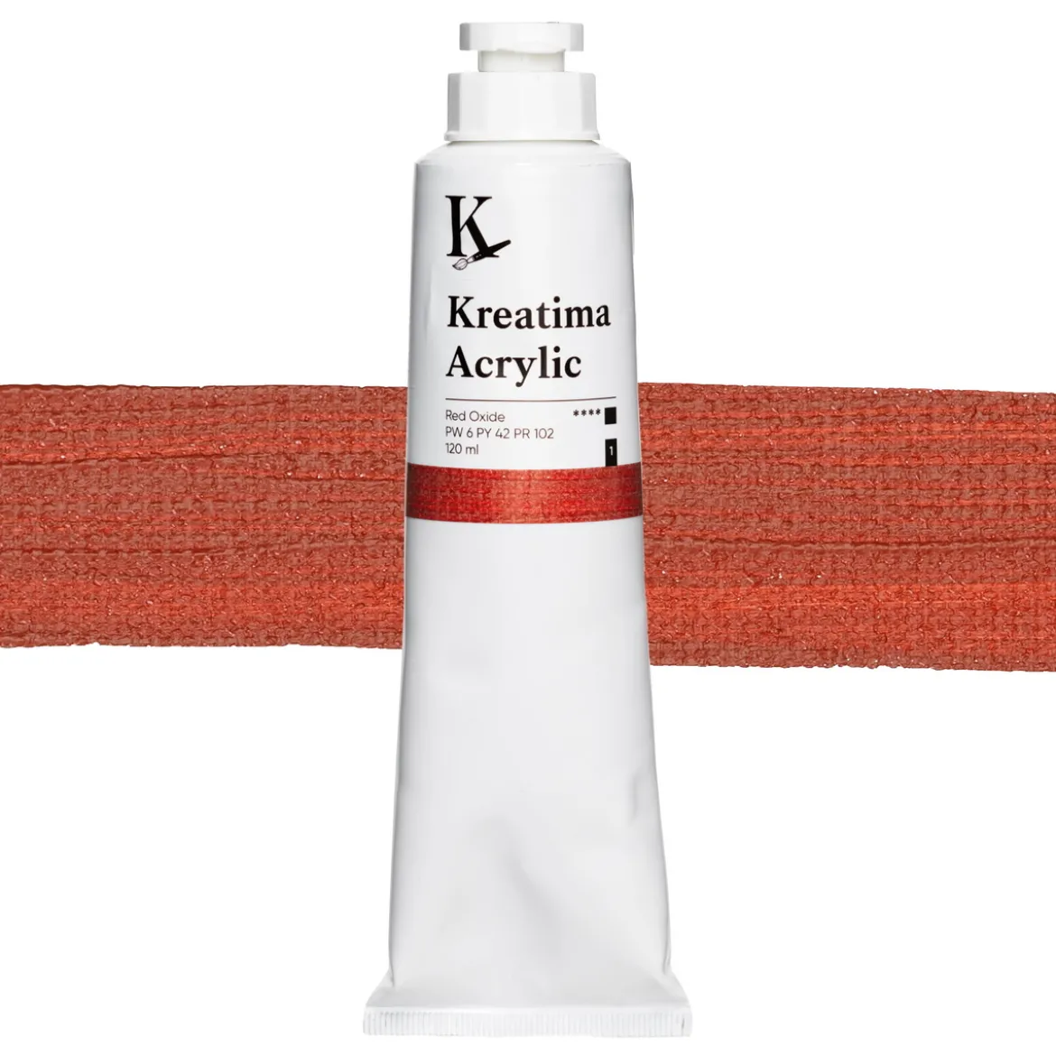 Kreatima Acrylic akrylfärg 500 ml – Titanium White PW 6