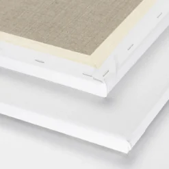 Kreatima Artists' linnecanvas, målarduk av linne 20×20 cm, djup 2 cm, 460 g/m²