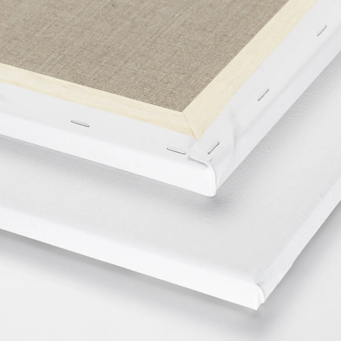Kreatima Artists' linnecanvas, målarduk av linne 30×30 cm, djup 2 cm, 460 g/m²