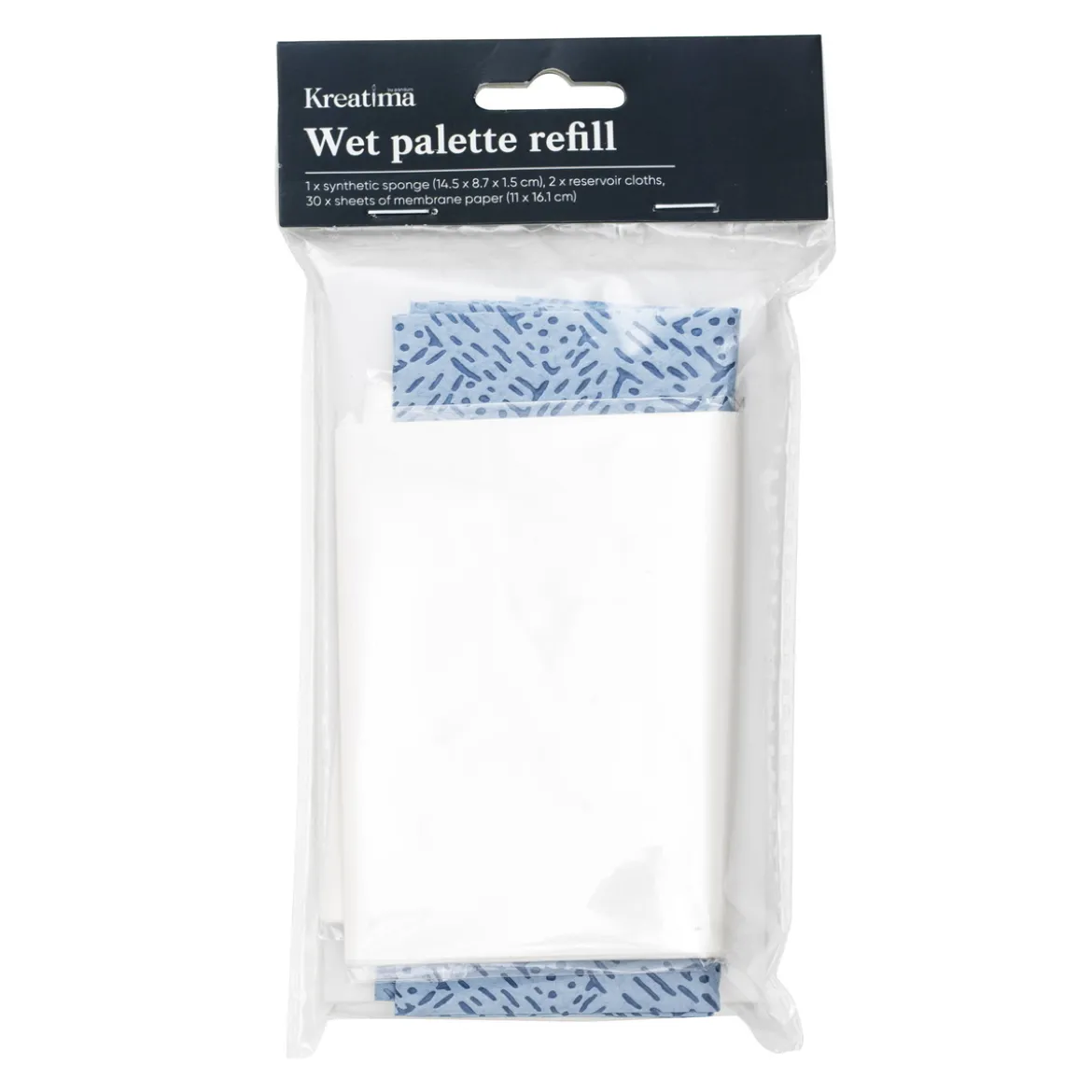 Kreatima Wet Palette refill, påfyllning till Kreatima våtpalett 200509