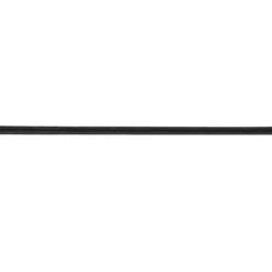 Läderband svart 2 mm 2,5 m