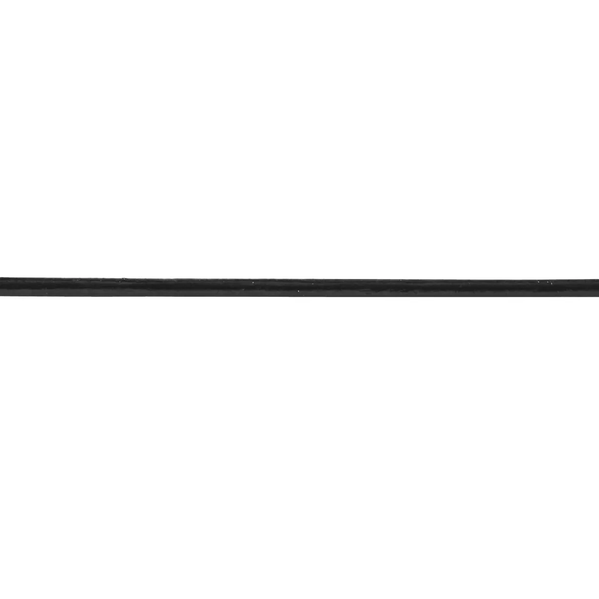 Läderband svart 2 mm 2,5 m