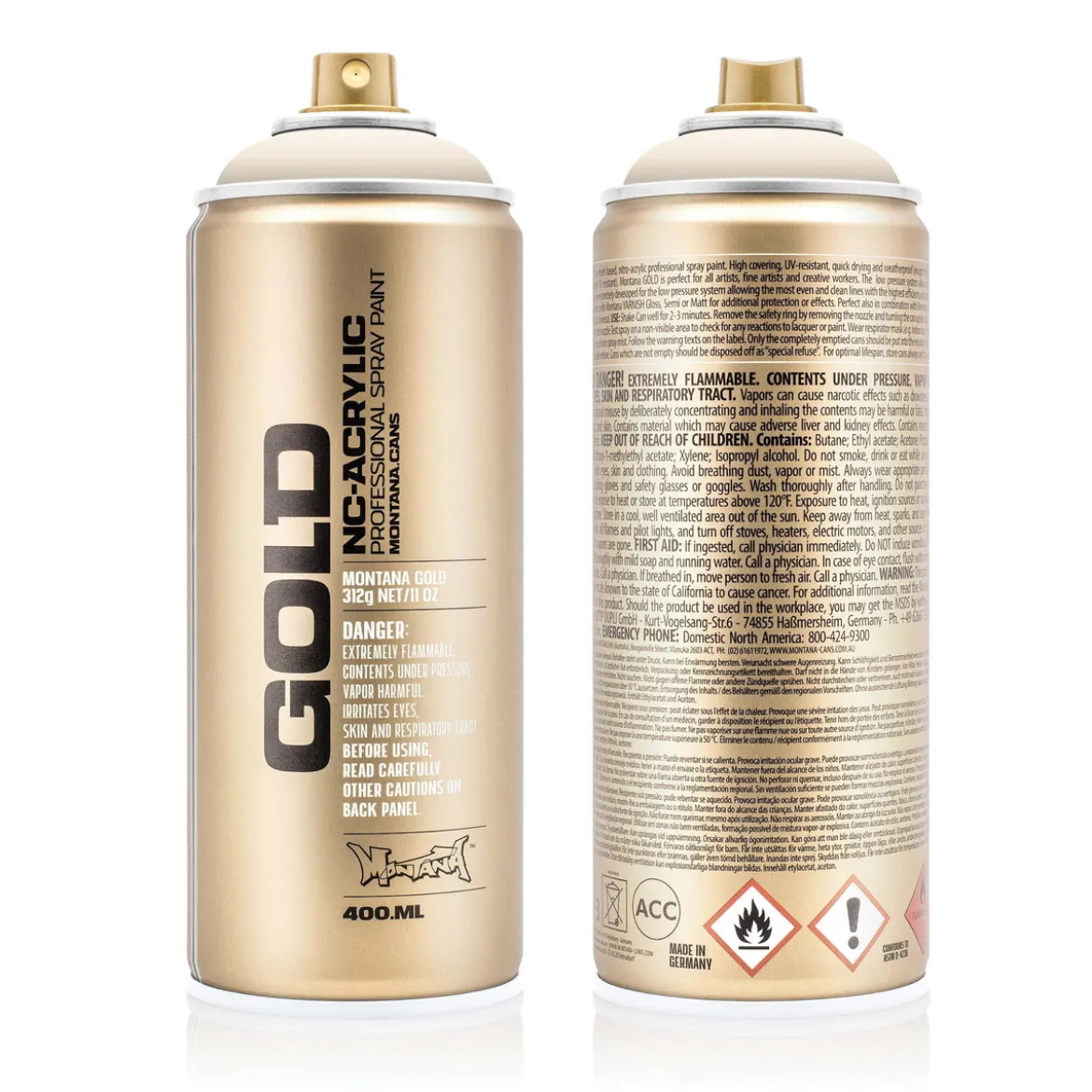 Montana Gold sprayfärg 400 ml - G1400 Bone