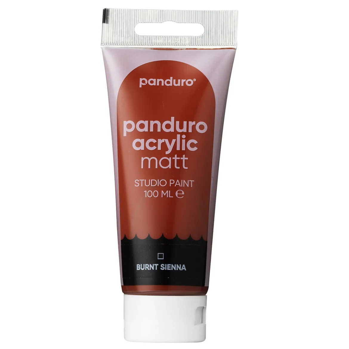 Panduro Acrylic akrylfärg, matt 100 ml – Titanium buff light