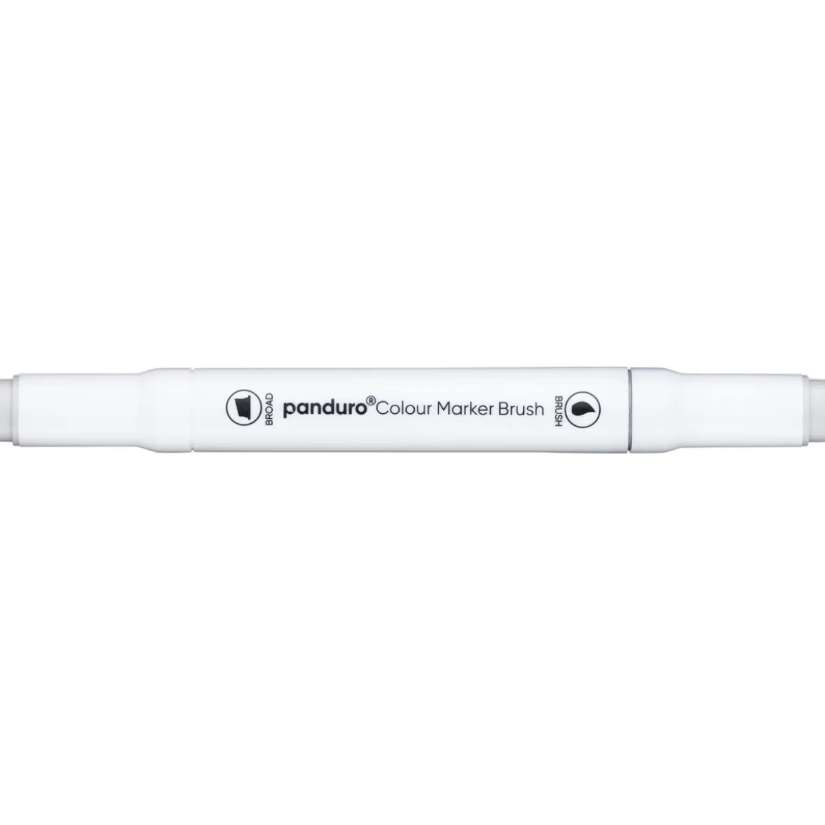 Panduro Colour Marker Brush, penselspets & snedskuren spets – Cool grey 1 CG1