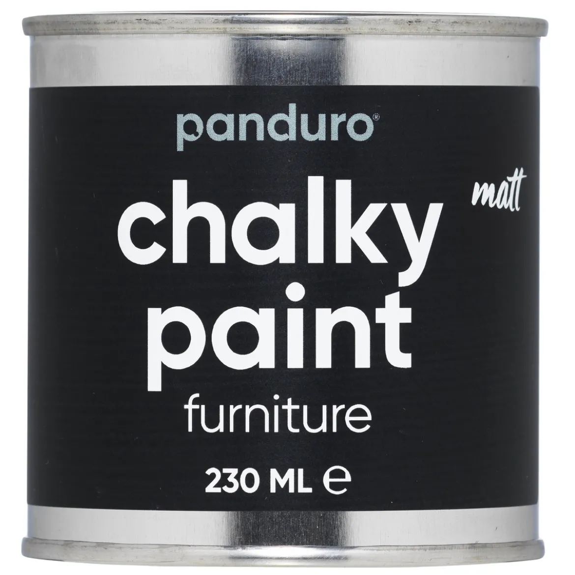 Panduro Furniture Paint, matt möbelfärg 230 ml – Dark grey