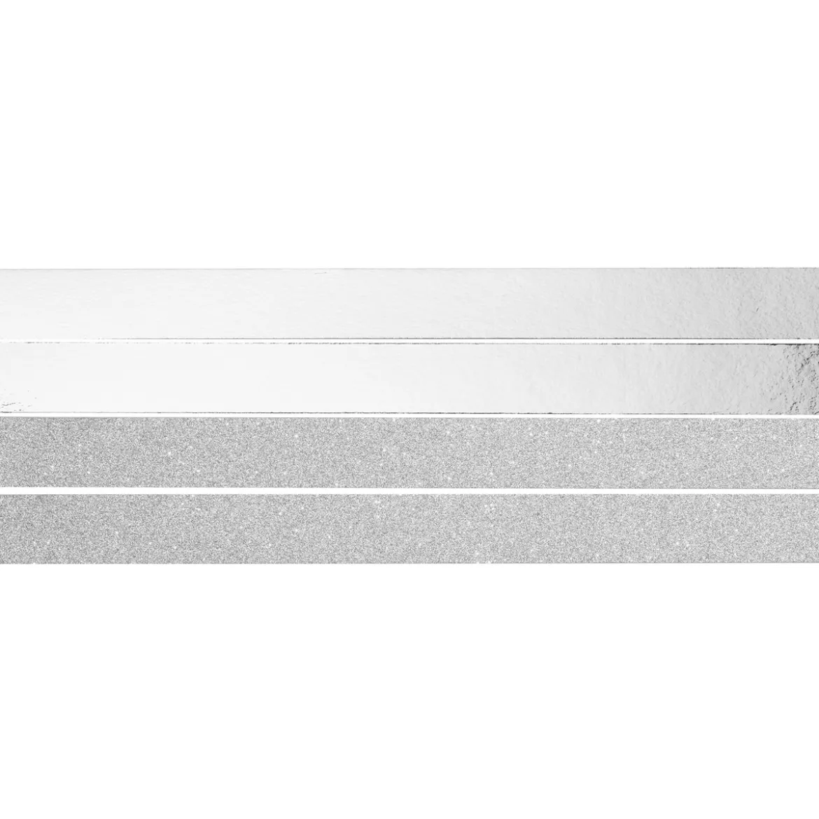Pappremsor 15mm 24st Silver x2