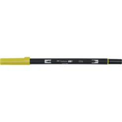 Penselpenna Tombow ABT Dual Brush Pen Gold Yellow 026