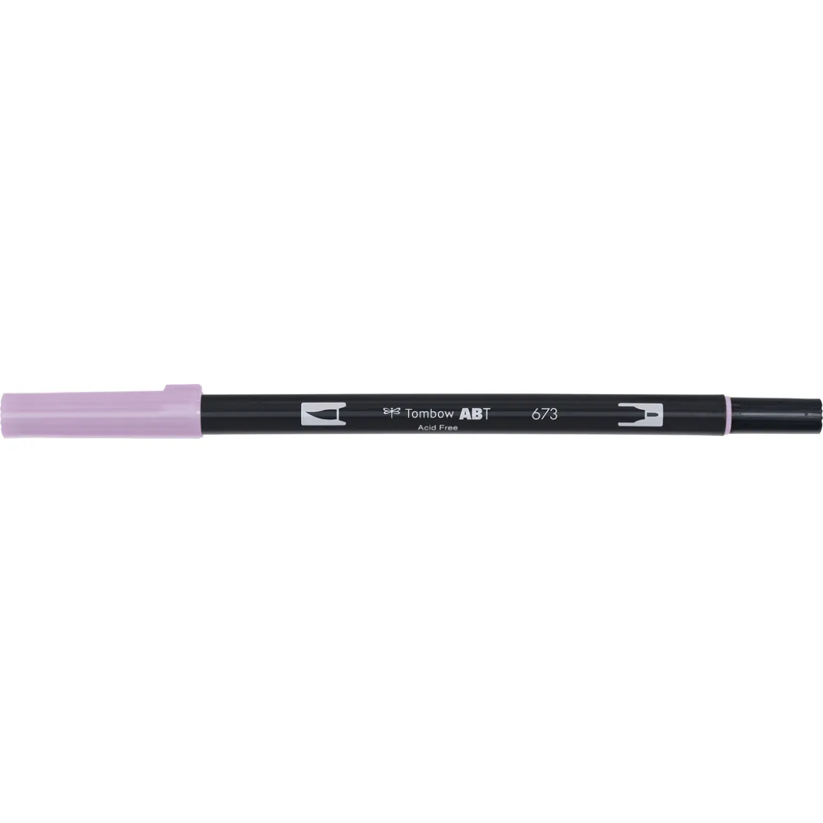 Penselpenna Tombow ABT Dual Brush Pen Orchid 673