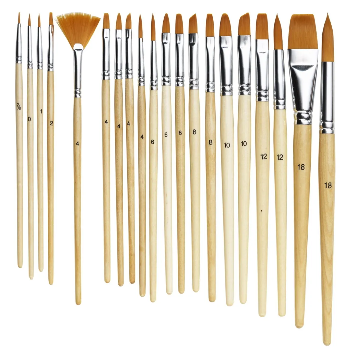 Penselset basic multi 20st
