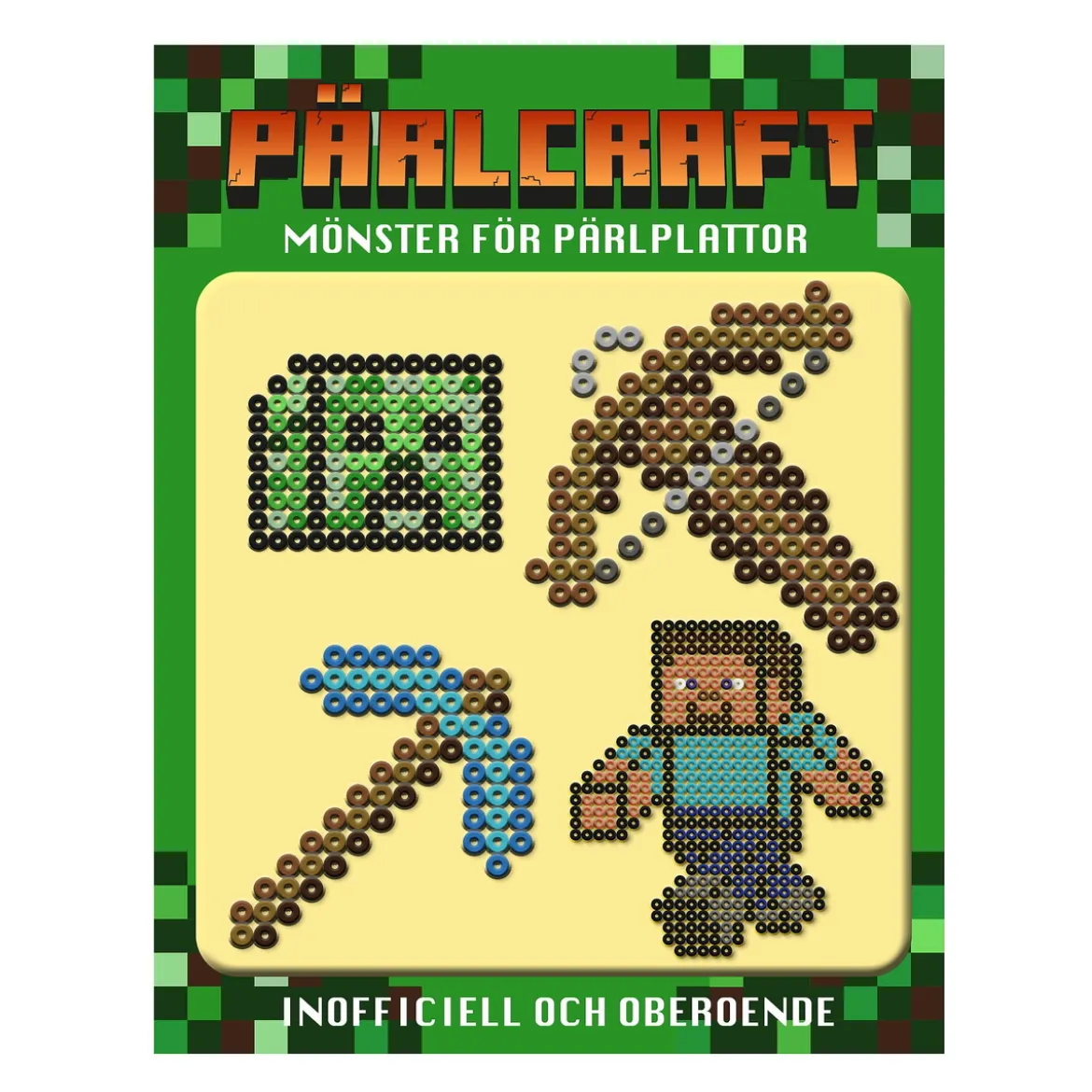 Pärlcraft: Mönster för pärlplattor