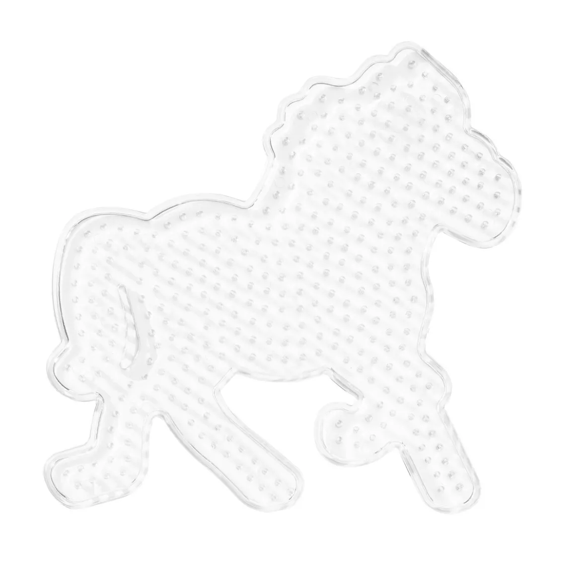 Pärlplatta Midi häst, 16×14 cm – för våra rörpärlor som är Ø5 mm