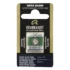 Rembrandt akvarellfärg halvkopp – Permanent Green 662