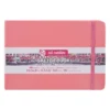 Royal Talens Art Creation Sketch skissbok 12x12 cm, korallrosa omslag – 140 g/m², 80 ark