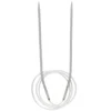 Rundstickor, längd 80 cm Ø6,0 mm – aluminium