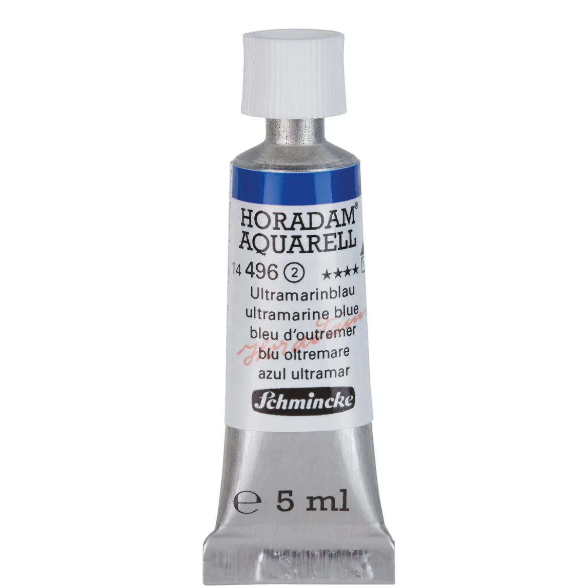 Schmincke Horadam akvarellfärg 5 ml – Ultramarine blue 496