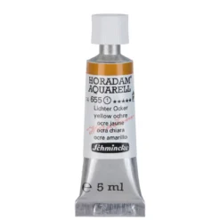 Schmincke Horadam akvarellfärg 5 ml – Yellow ochre 655