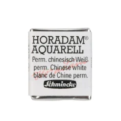 Schmincke Horadam akvarellfärg ½ kopp – Permanent chinese white 102