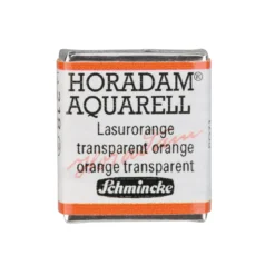Schmincke Horadam akvarellfärg ½ kopp – Transparent orange 218