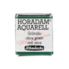 Schmincke Horadam akvarellfärg ½ kopp – Olive green 515