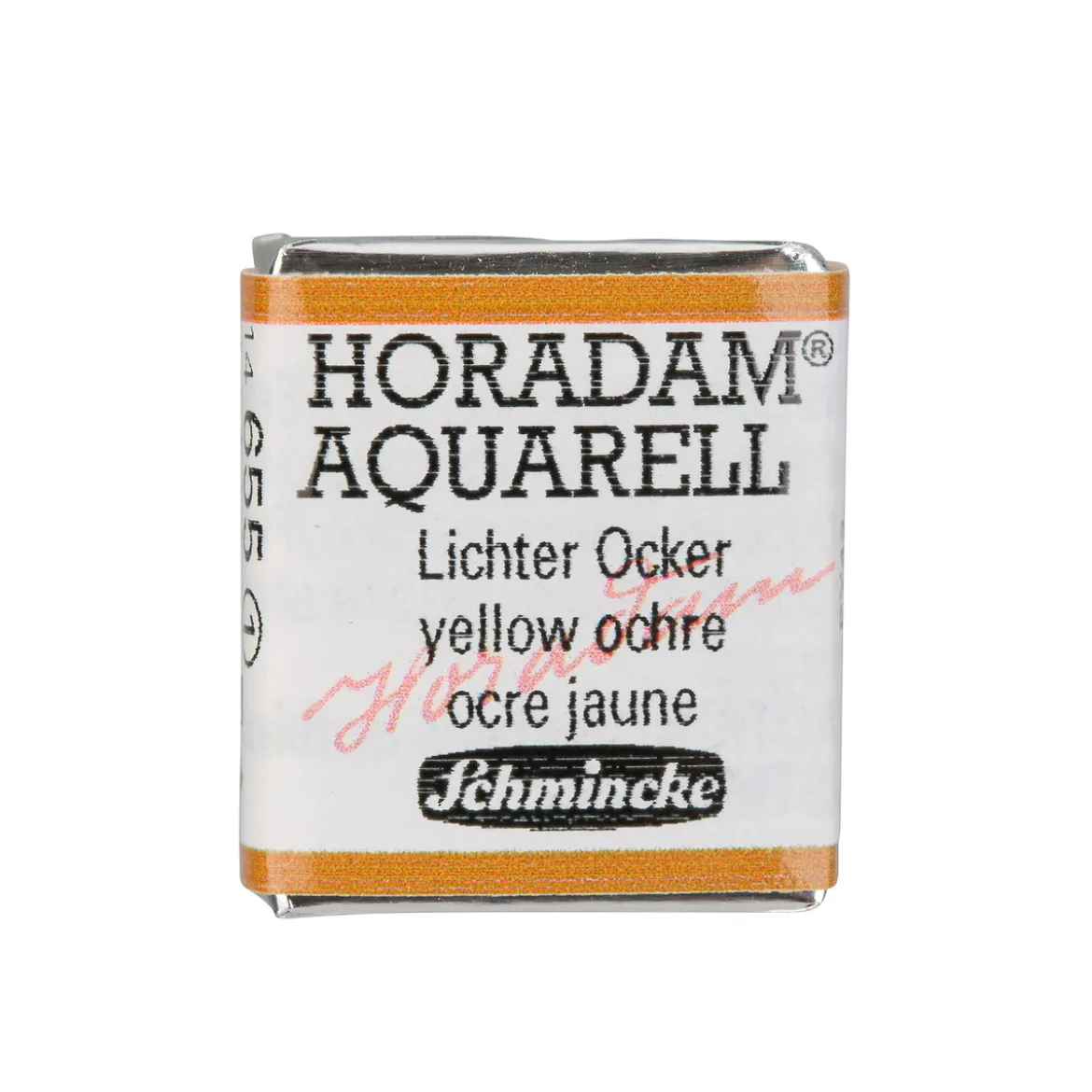 Schmincke Horadam akvarellfärg ½ kopp – Yellow raw ochre 656
