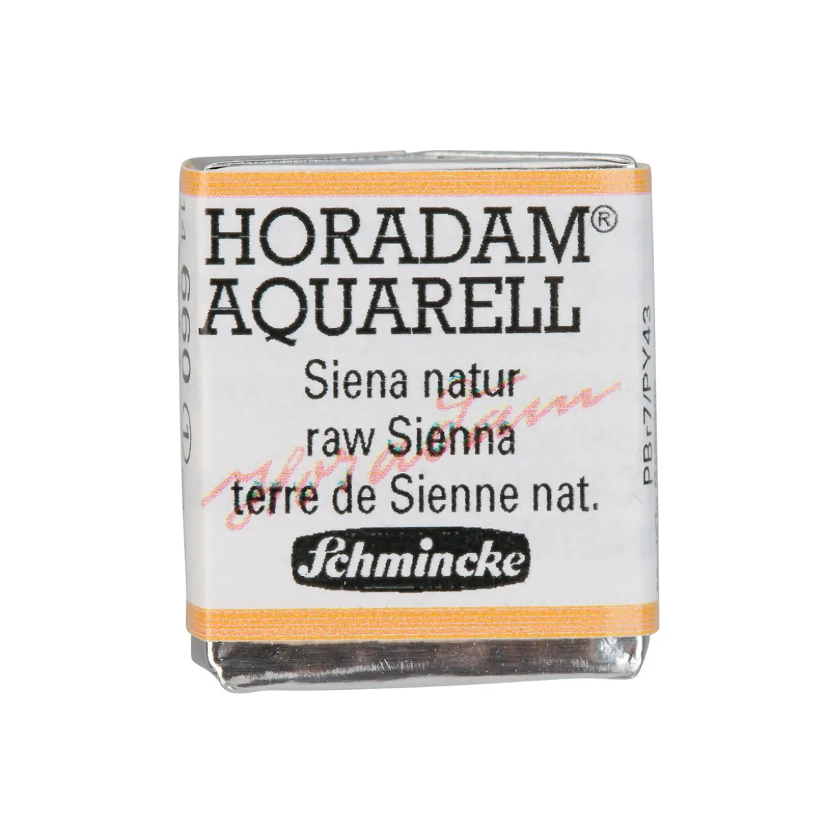 Schmincke Horadam akvarellfärg ½ kopp – Raw sienna 660
