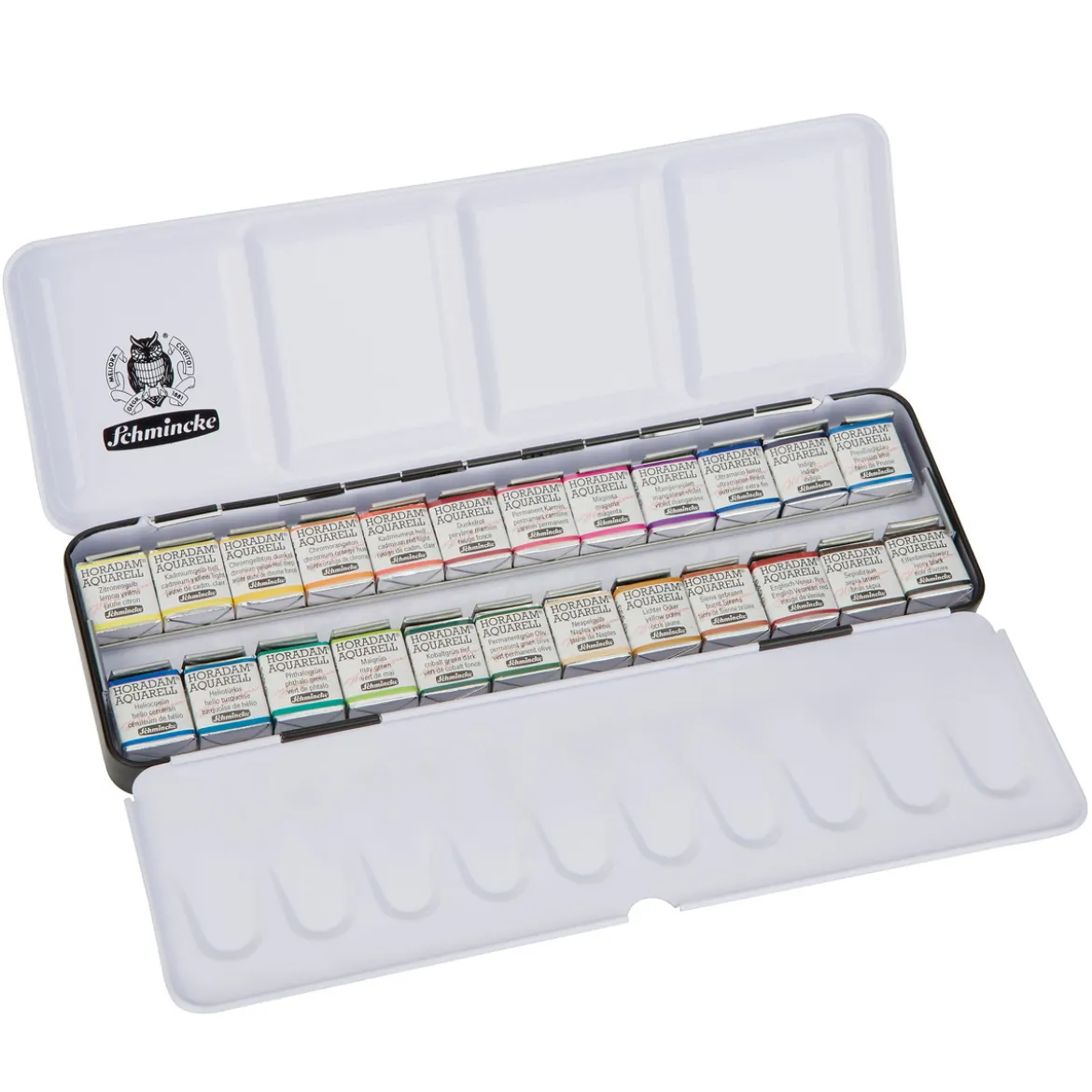 Schmincke Horadam Akvarell Metal set – 48x1/2 koppar