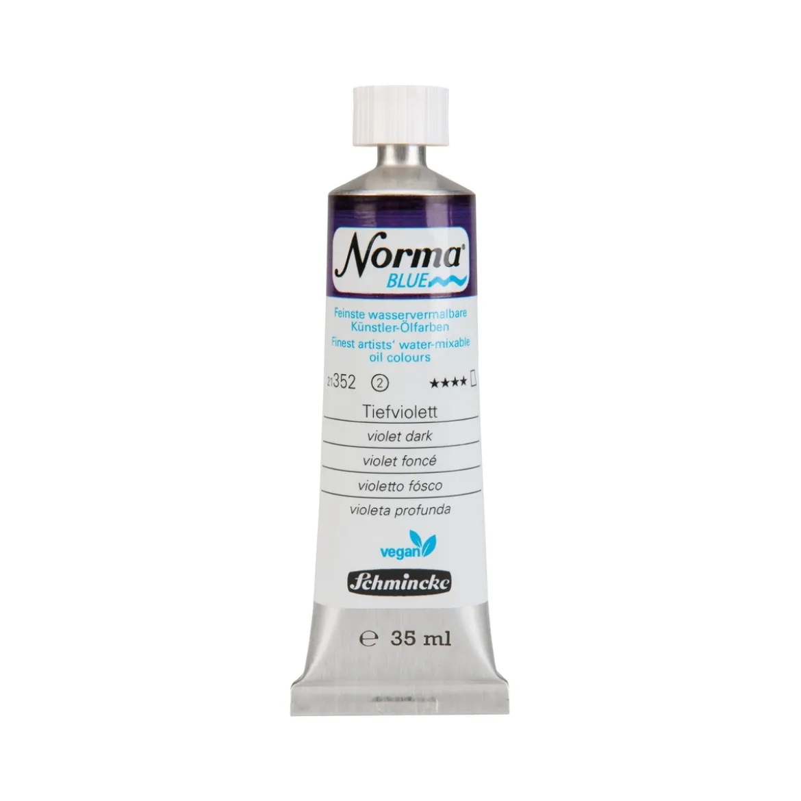 Schmincke Norma Blue vattenlöslig oljefärg 35 ml Violet dark 21352