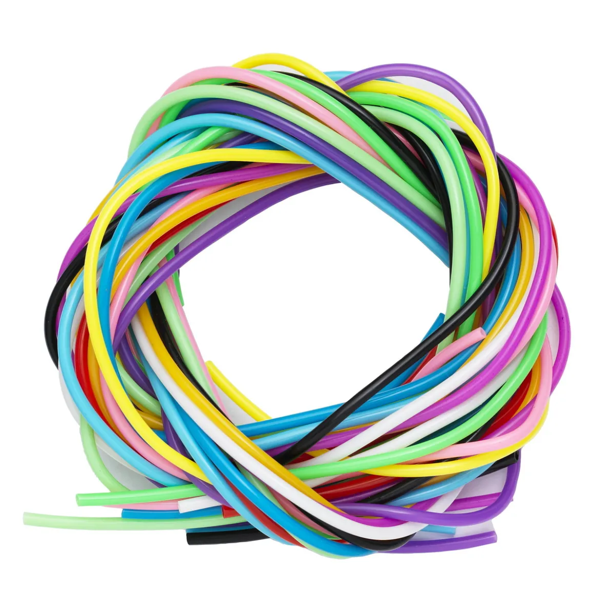 12 st. maskwire / maskhållarkablar – 100 cm, avsedd för stickor 5–10 mm
