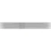 Strumpstickor, 5 st. Längd 20 cm Ø4,5 mm – aluminium