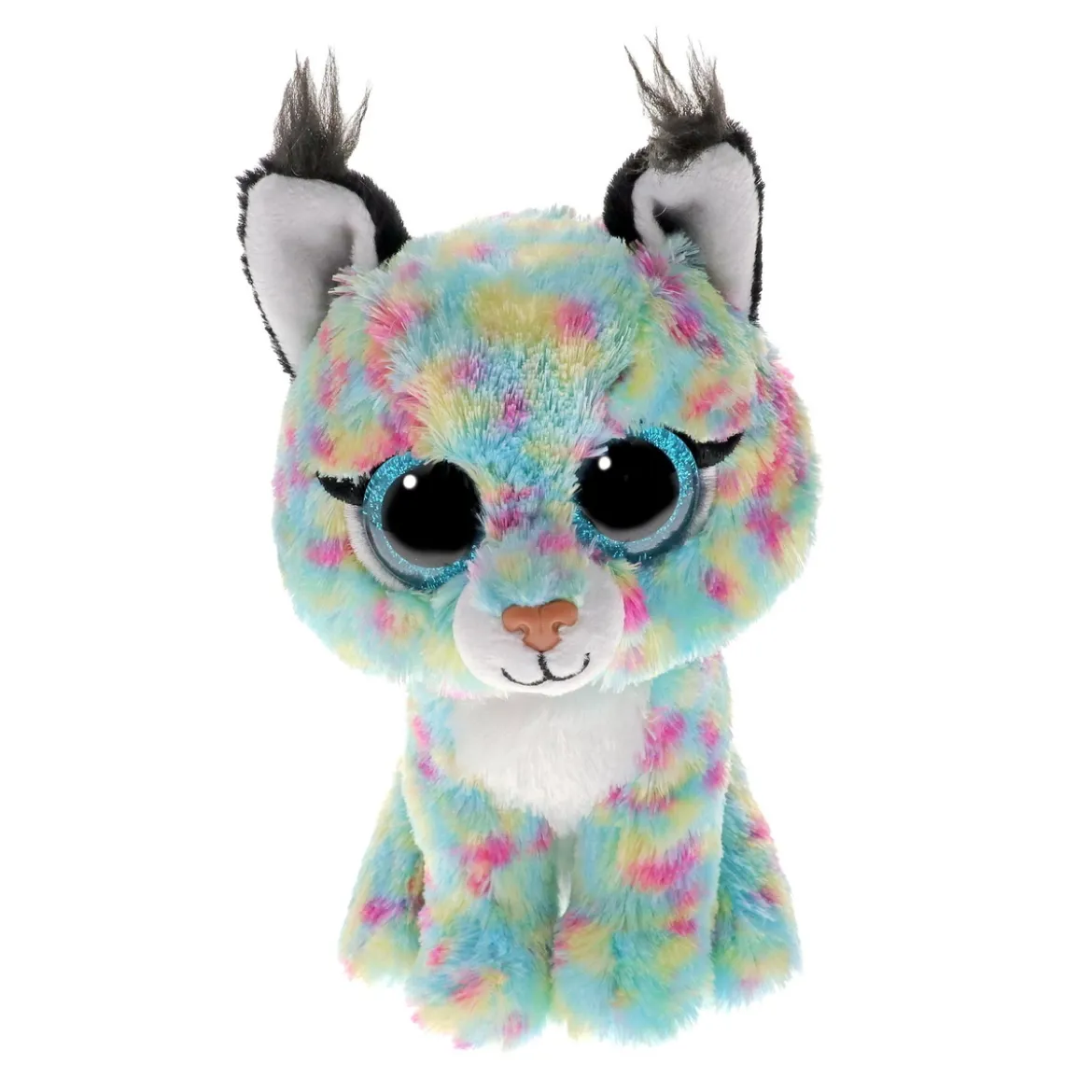 TY Beanie Boo Bobcat – ett jättesött lodjur med tofsiga öron! H. 15,5 cm