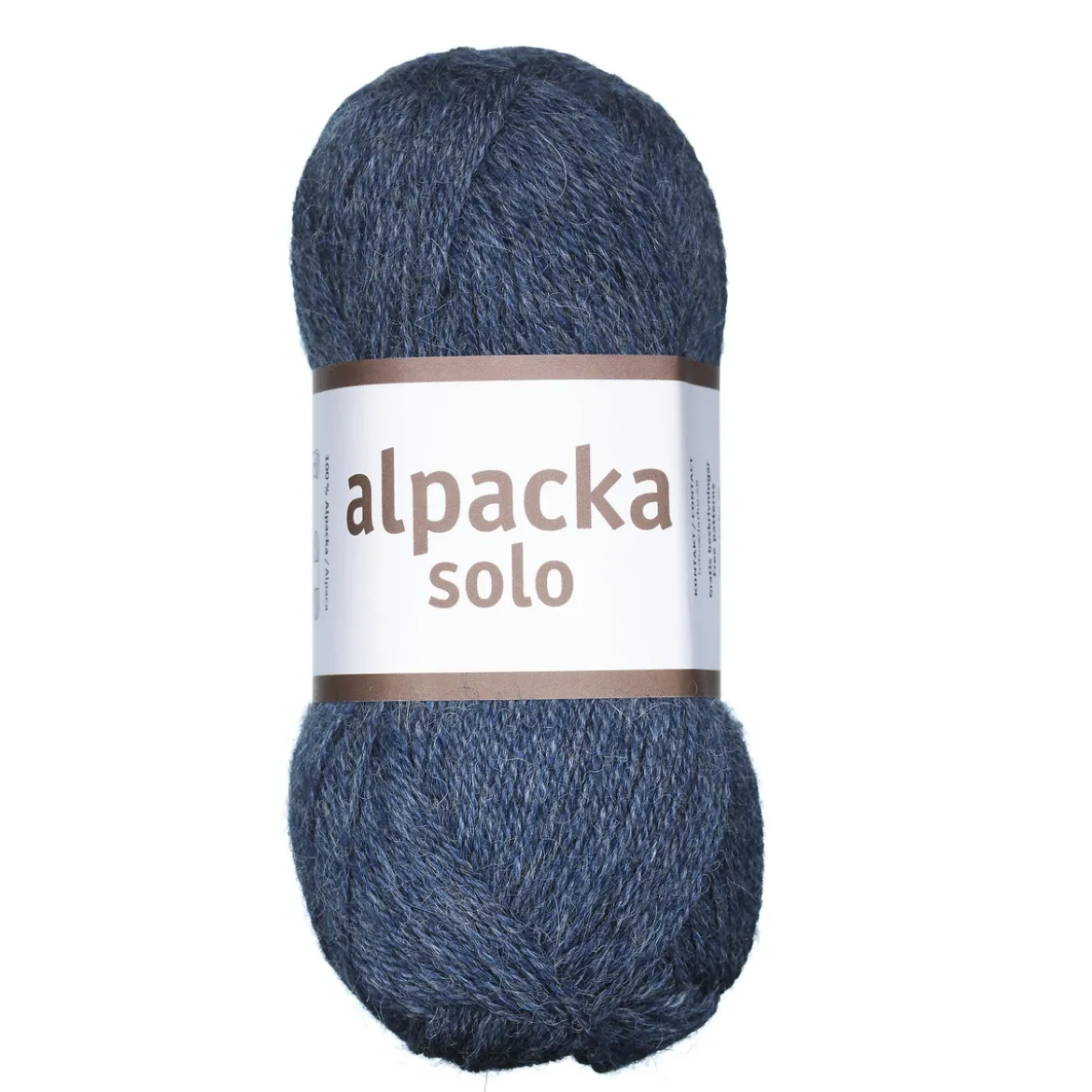 Ullgarn Järbo Alpacka Solo 50g jeansblå – 29121 Denim blue